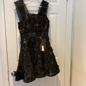 BRONZ&BANCO Black mini dress